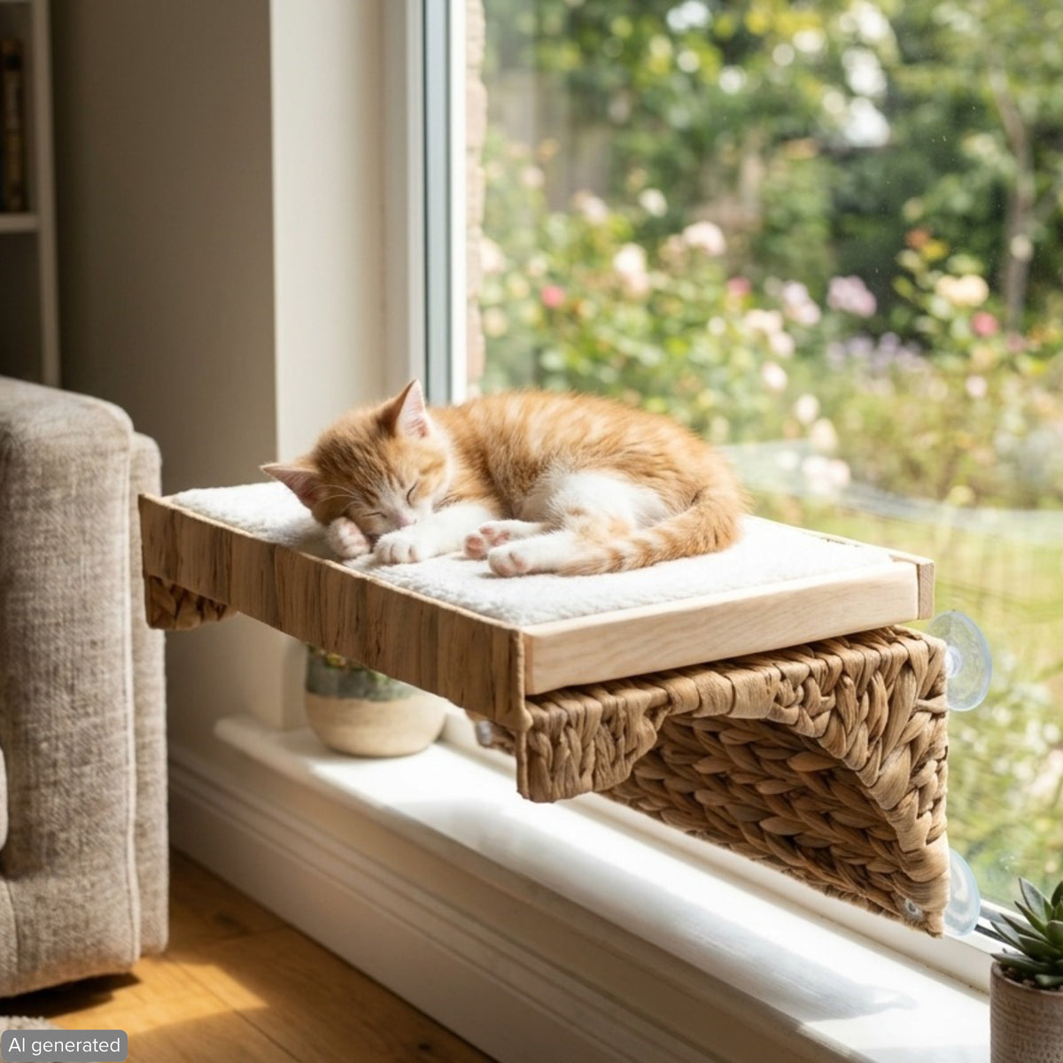 Auri Fensterliege – natürlicher Aussichtsplatz für Katzen