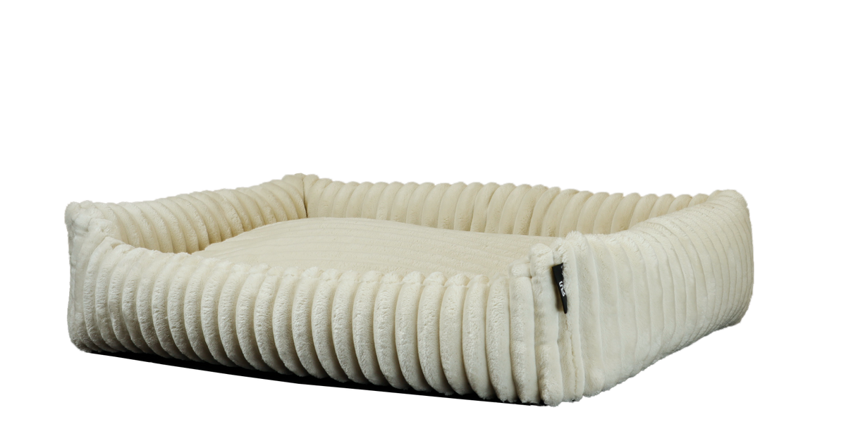 Luno Sofa – Cord-Tiersofa mit weichem Liegekissen