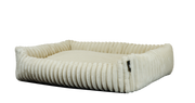 Luno Sofa – Cord-Tiersofa mit weichem Liegekissen