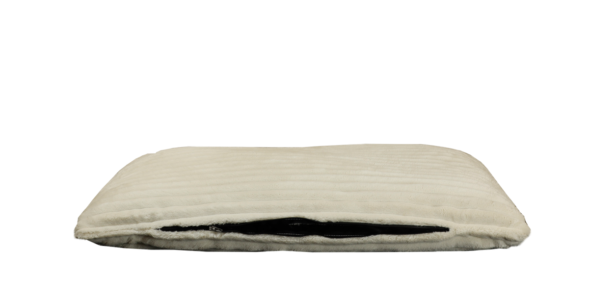 Luno Sofa – Cord-Tiersofa mit weichem Liegekissen