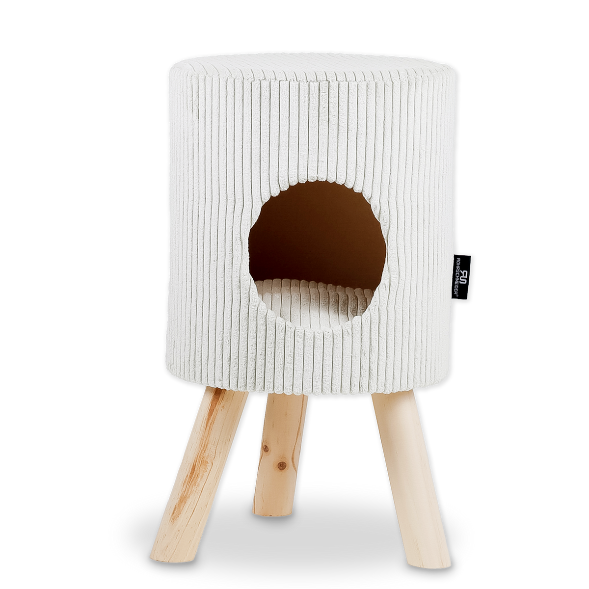 Nola Tierhöhle – 2-in-1 Rückzugsort & Hocker – Cord