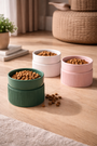 Lumo Napf - Erhöhter Keramiknapf für Katzen – stabil & modern