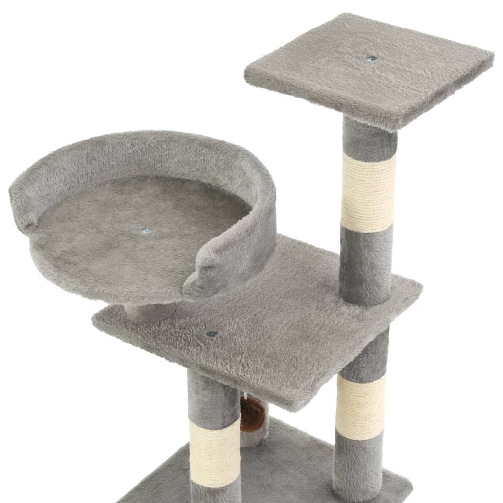 Linea Baum - Kompakter Kratzbaum aus Sisal – vertikales Design