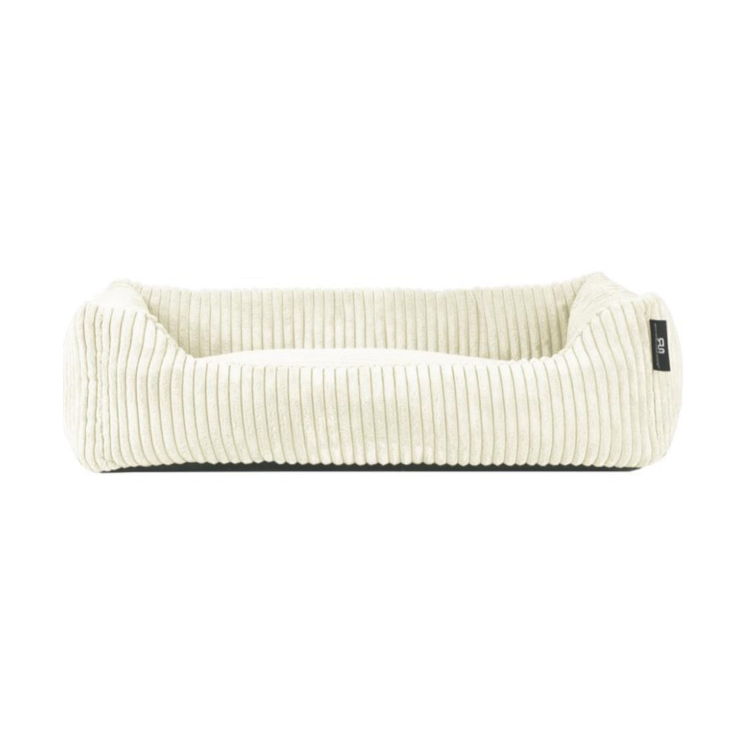 Olea Tierbett – aus Breitcord – Farbe: Vanille – Produktfoto