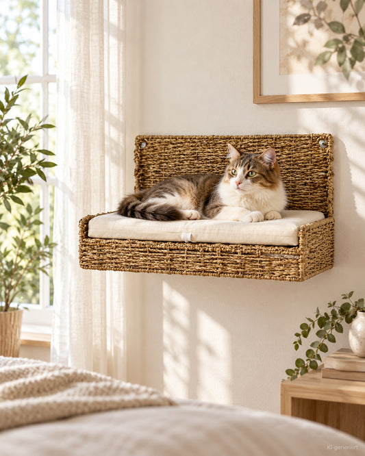 Sela Wandliege – aus Seegras – Lifestyle-Aufnahme (KI-generiert)