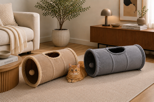 Navo Tunnel – Faltbarer Spieltunnel für Katzen