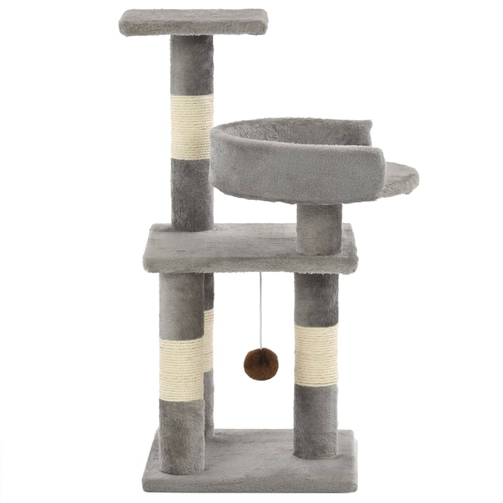 Linea Baum - Kompakter Kratzbaum aus Sisal – vertikales Design